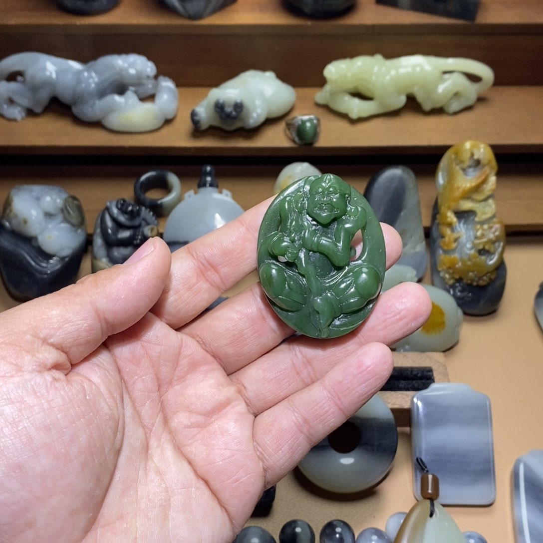 未镶嵌和田玉挂件