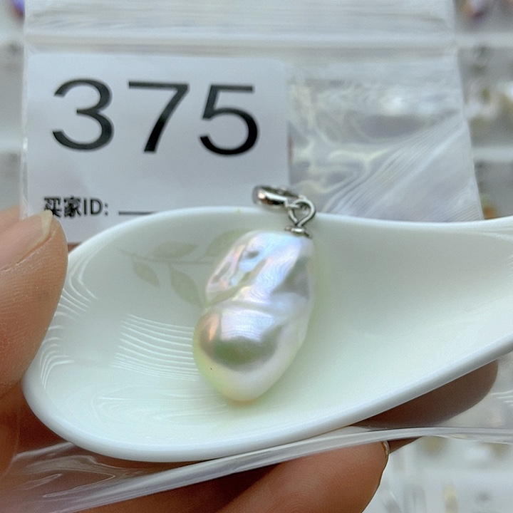 淡水珍珠颈饰银S925镶嵌