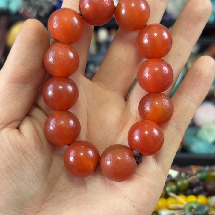 黄****玛瑙/玉髓未镶嵌颈饰