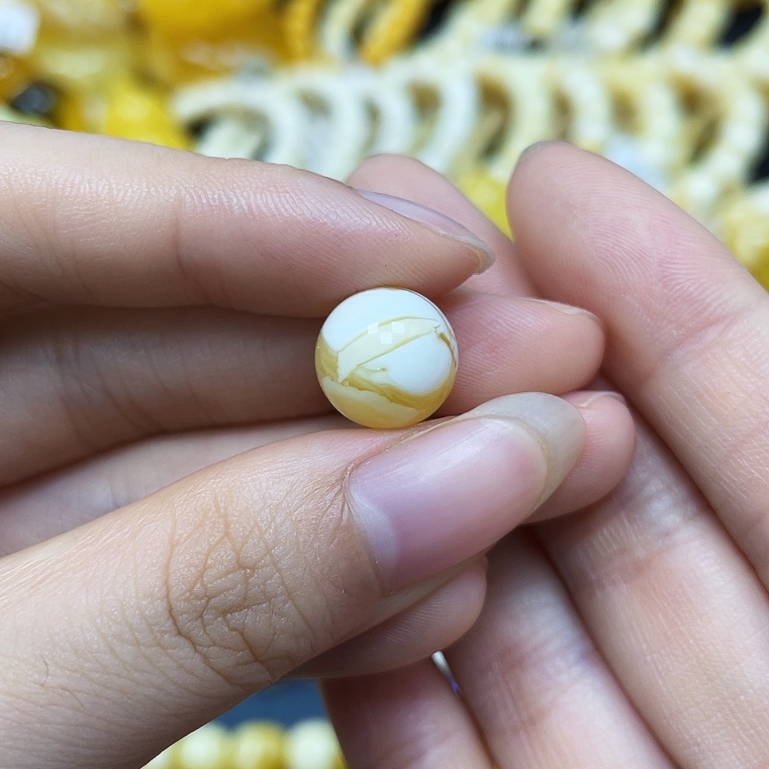 裸石蜜蜡未镶嵌圆珠11.3mm