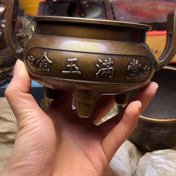 精美铜器摆件下单