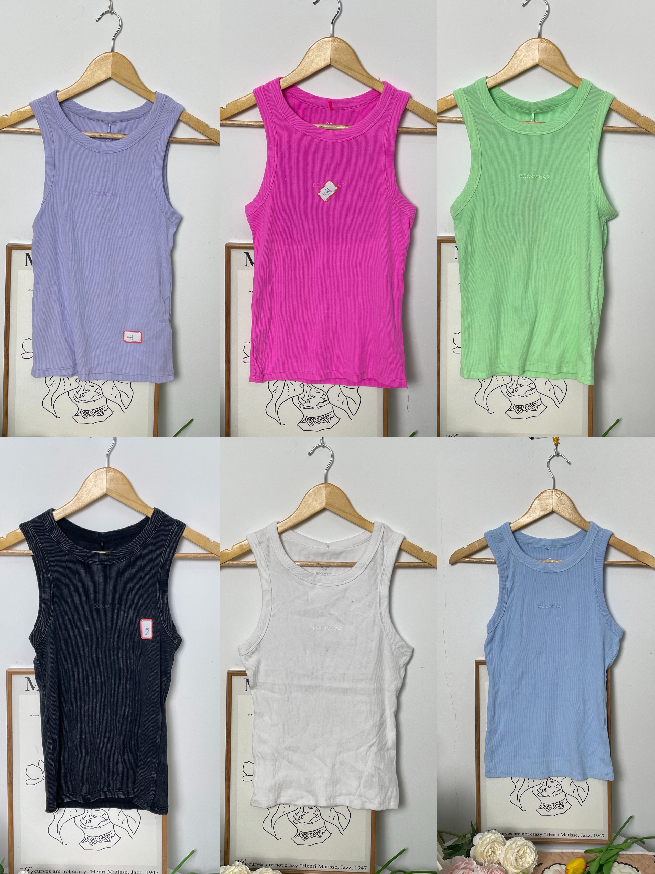 ROCKWEAR无袖圆领背心打底-地下