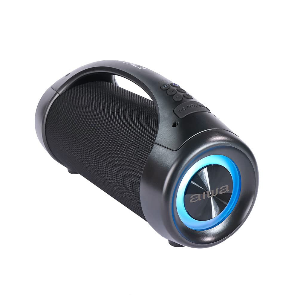 99新 aiwa/爱华  AWS600BT 高端户外便携蓝牙音响 3600 mah