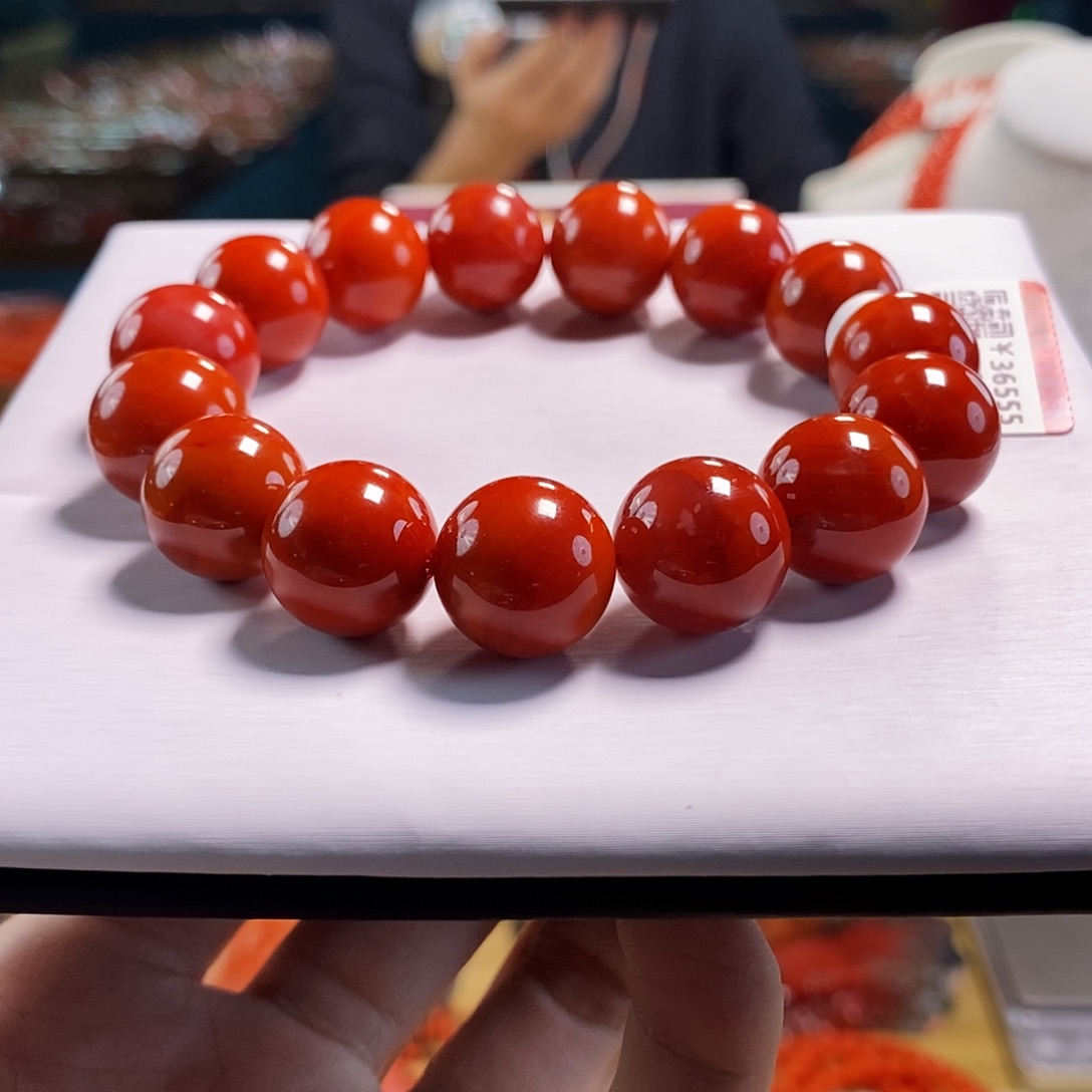 未镶嵌瓦西云端  15mm  多样性发一南红玛瑙