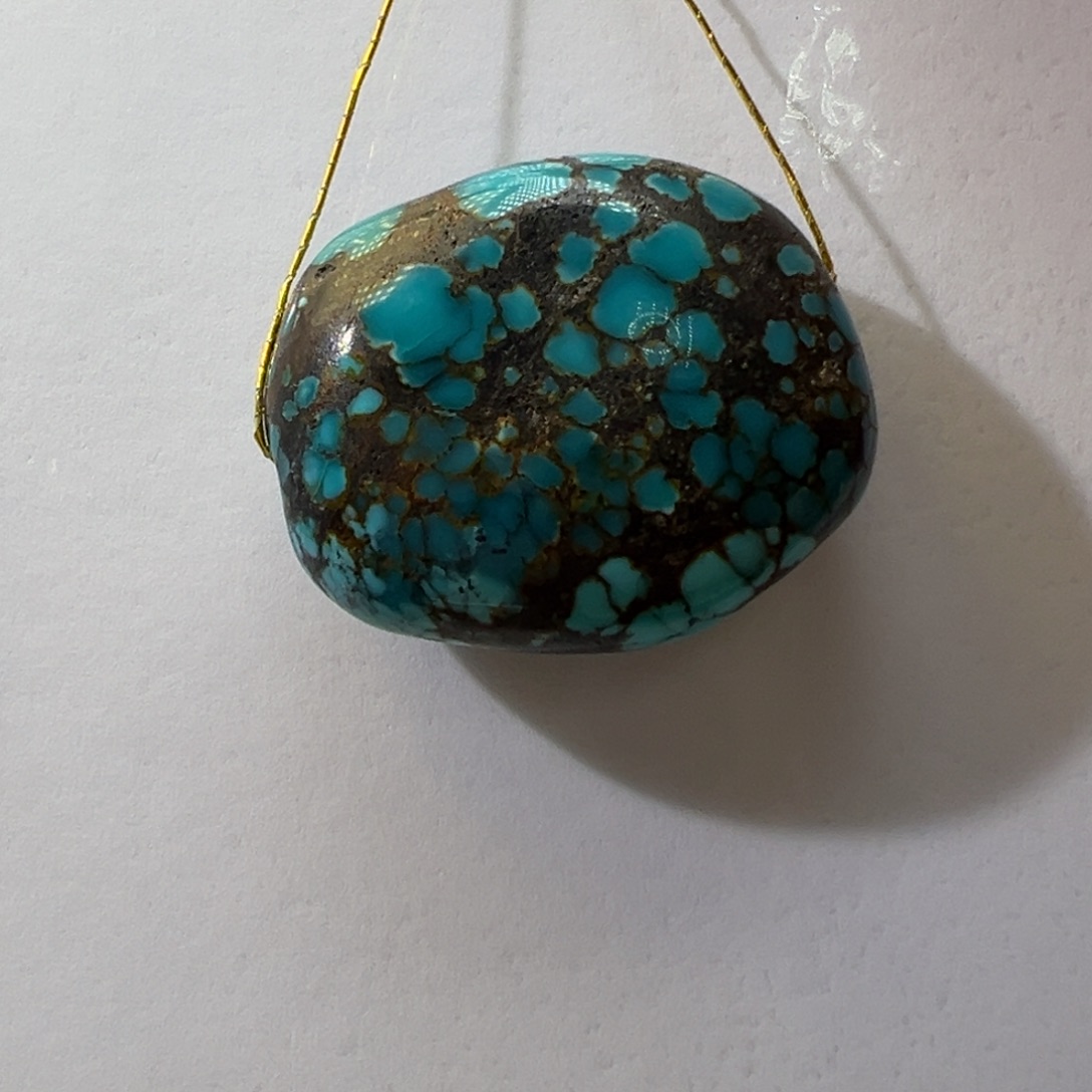 绿松石未镶嵌挂件