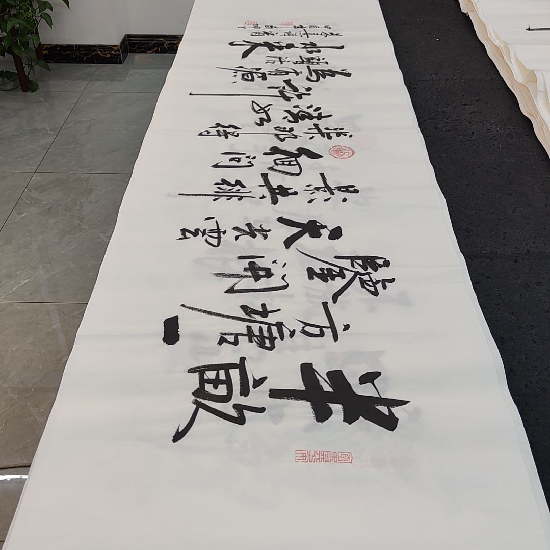 白武坤白老师作品一副