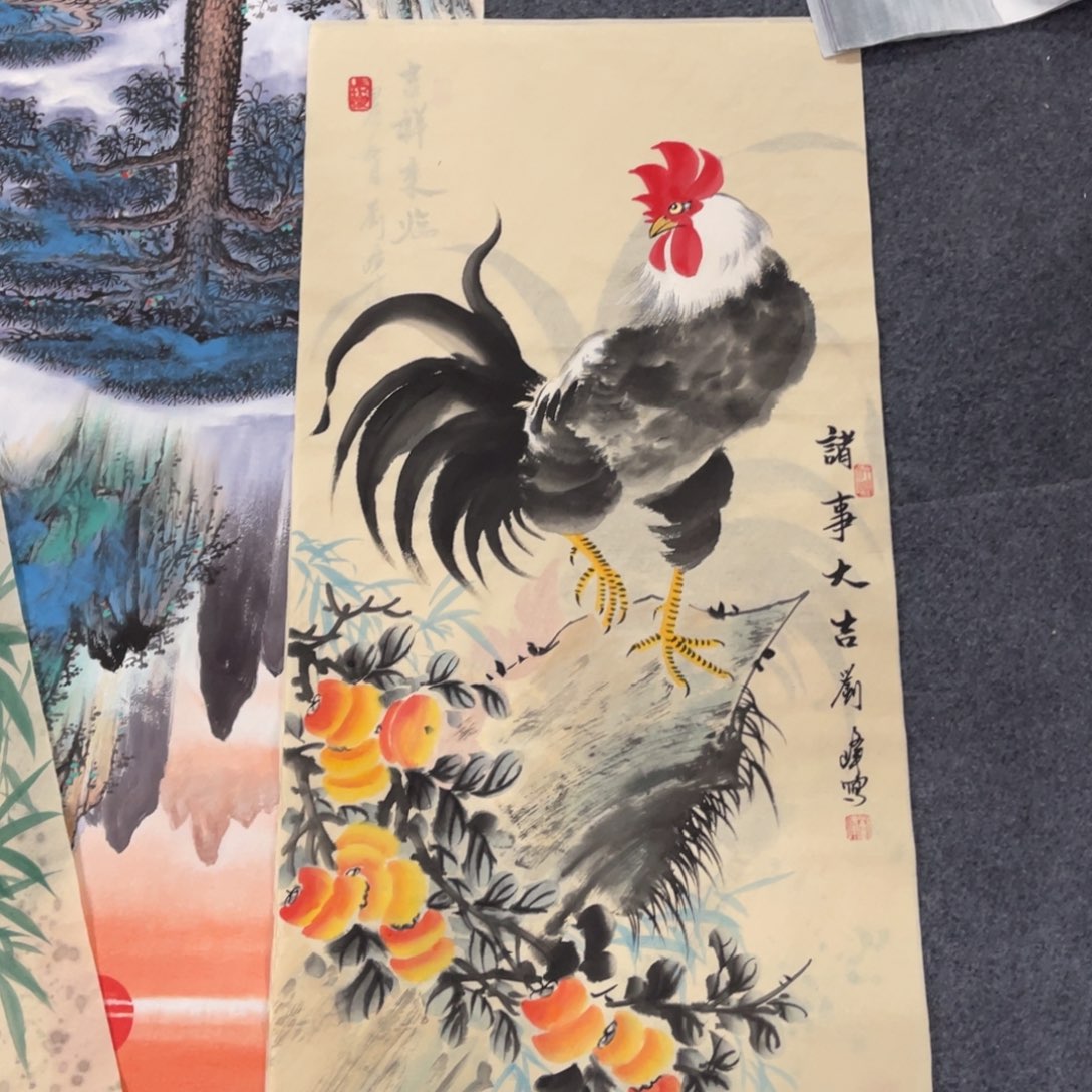 国画处理作品看好再拍哦