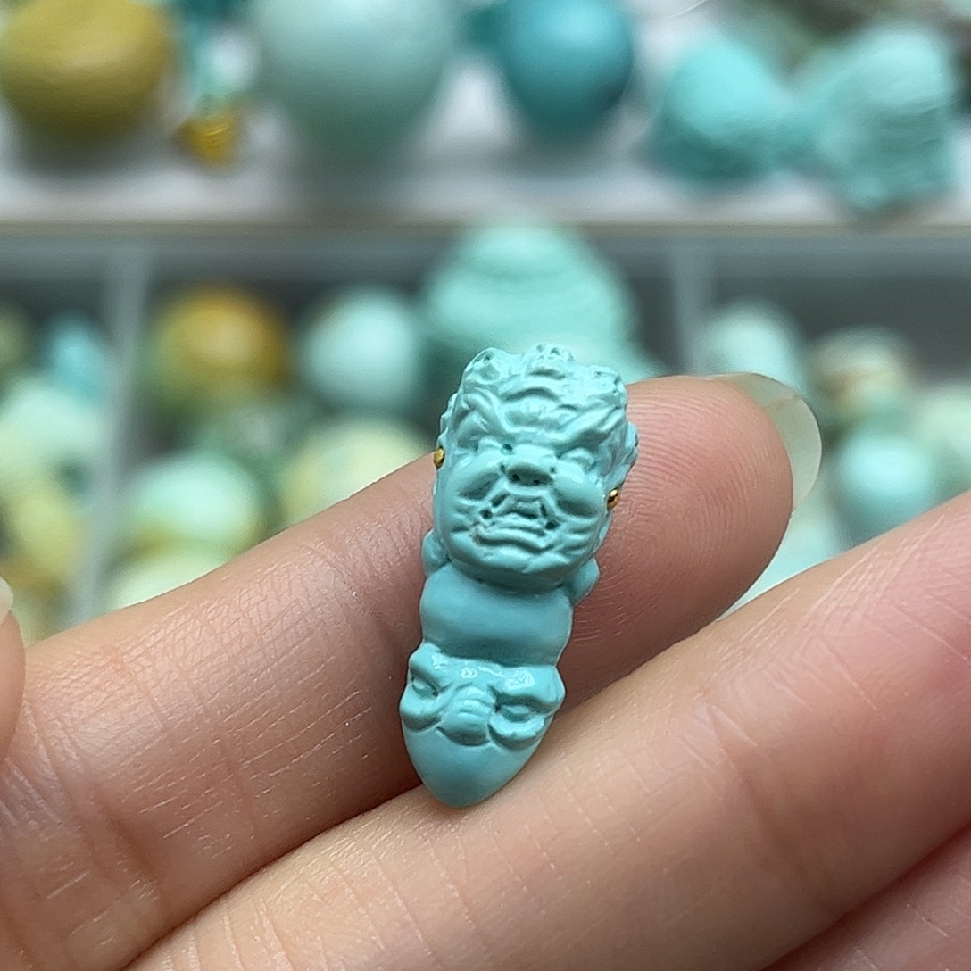 绿松石未镶嵌珠宝半成品