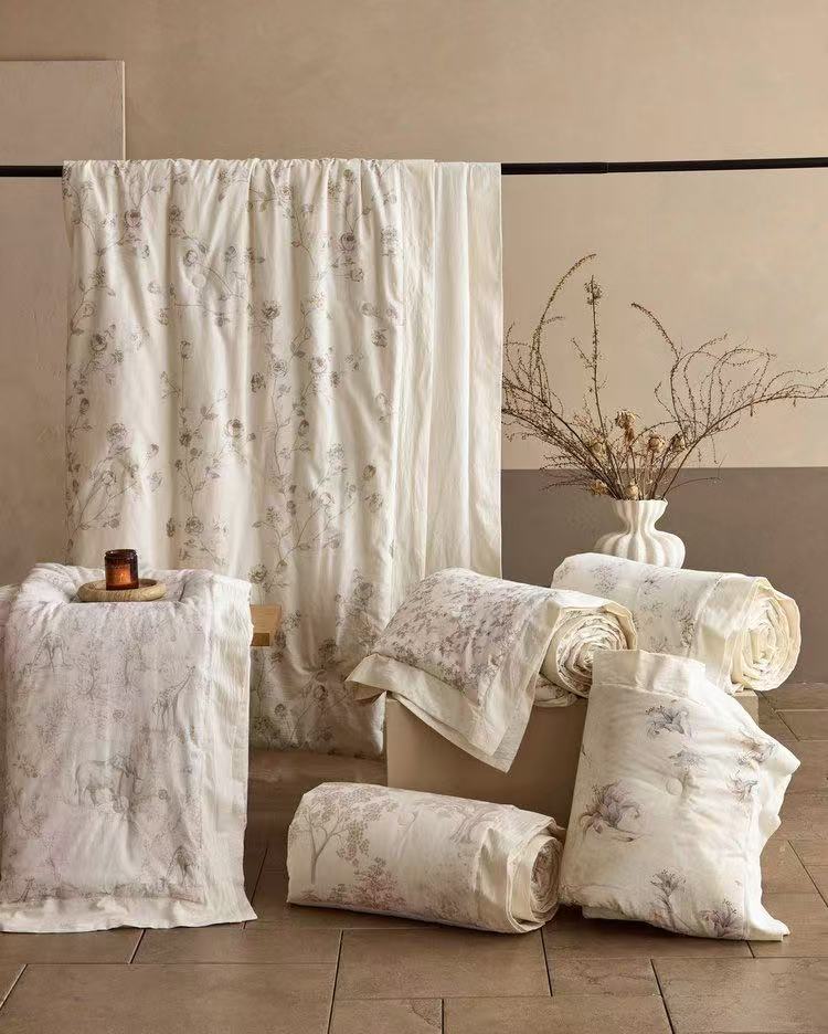 【雅趣】 高品质 高工艺 精品230X240床盖三件套ZH