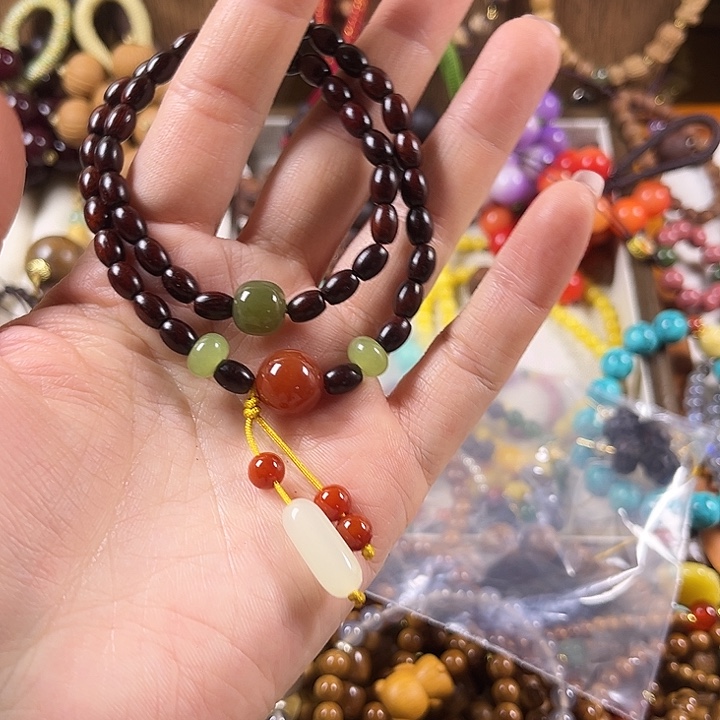 檀香紫檀（小叶紫檀）手串/手链双圈