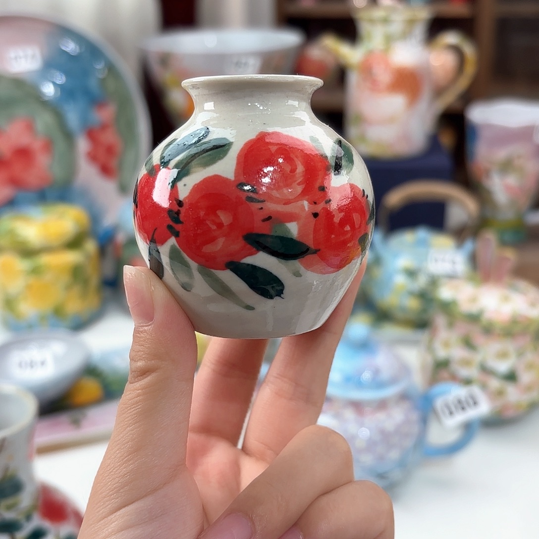 景德镇手绘高温釉下彩陶瓷茶具