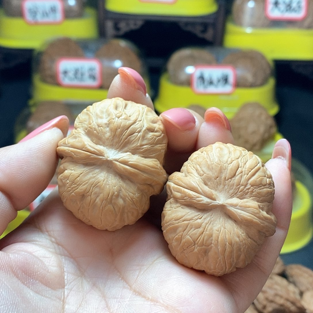 文玩核桃把件拙**橙元宝