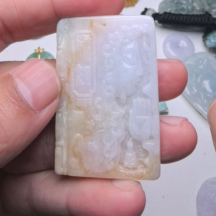 翡翠未镶嵌颈饰天然缅甸翡翠A货