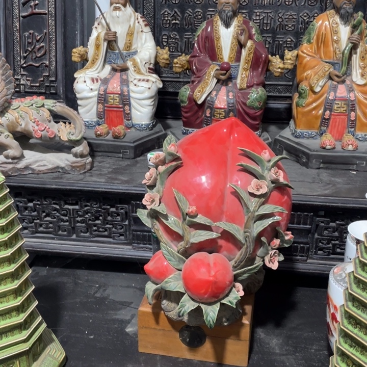 洋***馆摆件陶顺利兄弟精品