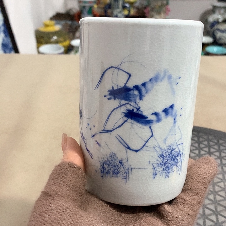 陶摆件博古架陶瓷摆件