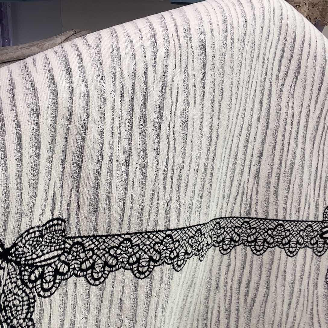 雪尼尔弯边米色100*280+100*90