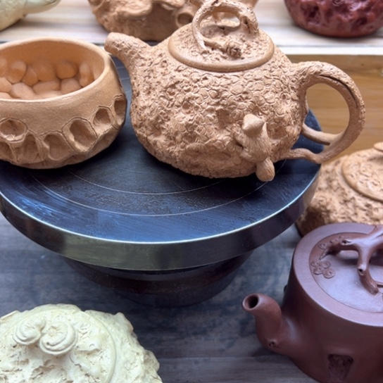 茶壶紫砂全手工制作