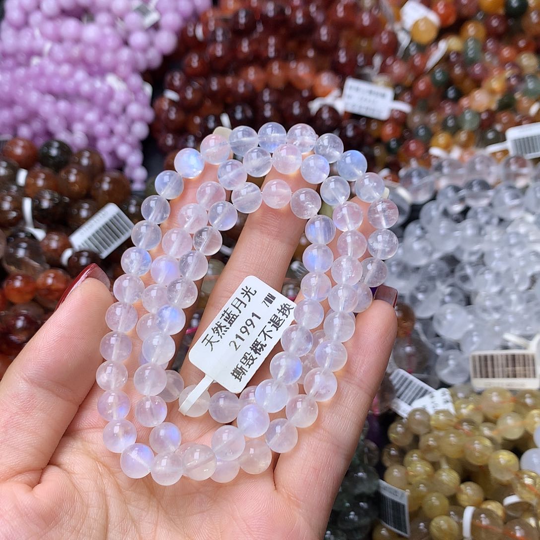 未镶嵌手链长石手链