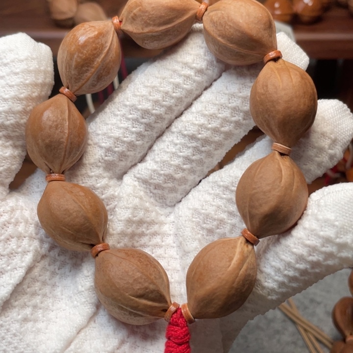 橄榄核手串/手链2028鲨鱼背