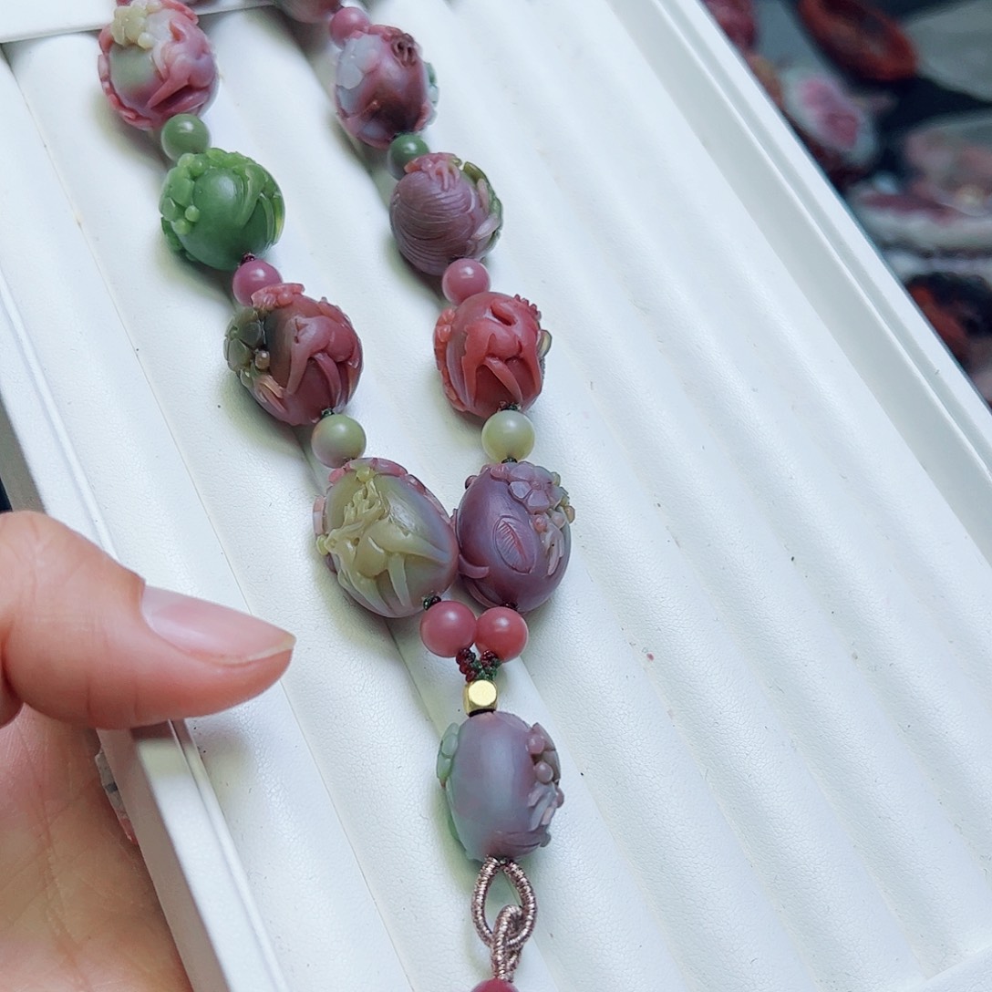 玛瑙/玉髓手链未镶嵌雨*手串