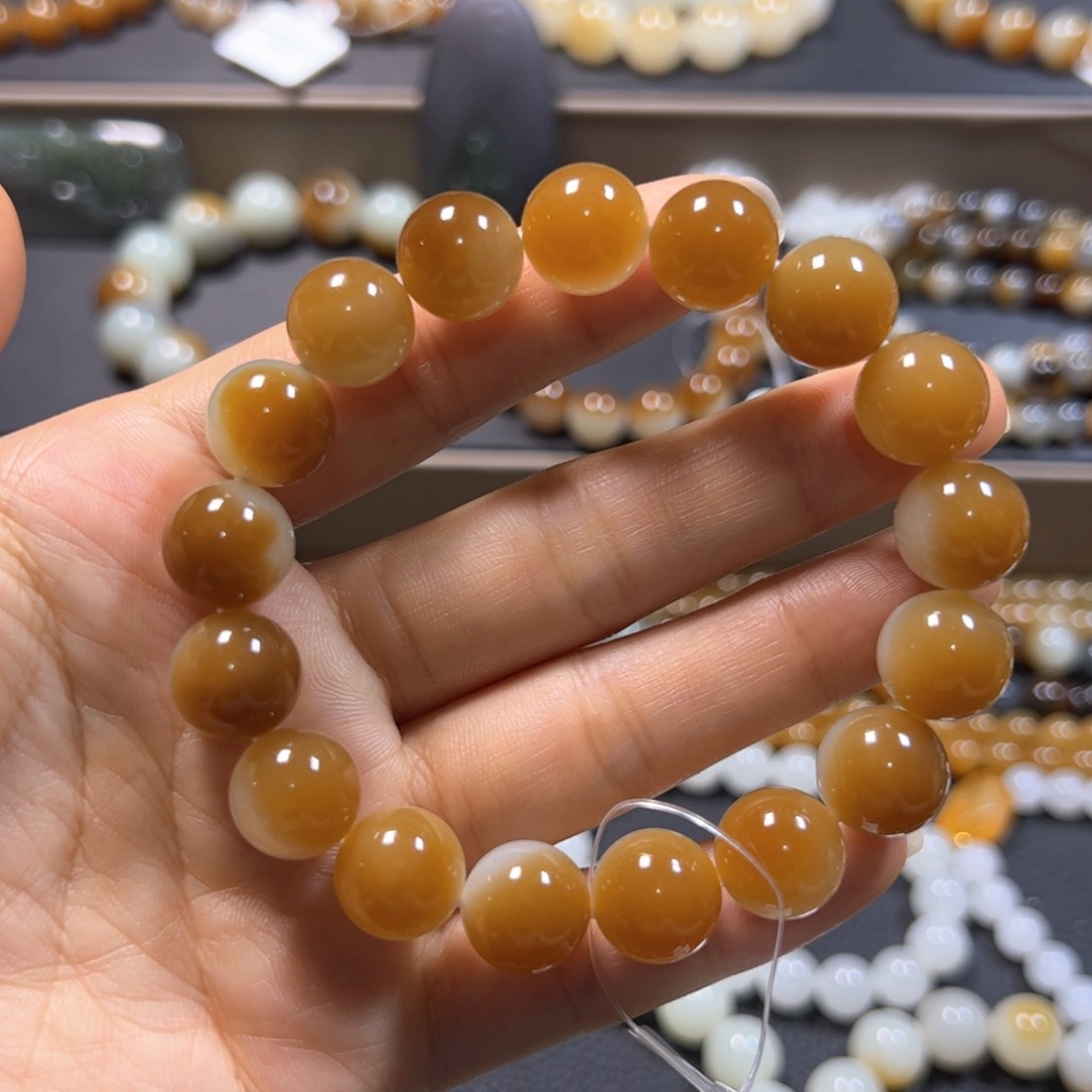 和田玉手链未镶嵌