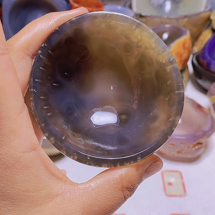 玛瑙/玉髓，未镶嵌临*仙