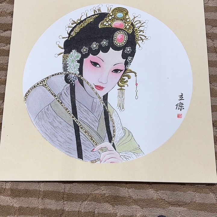 国画花鸟等多种鸟类和动物50.50