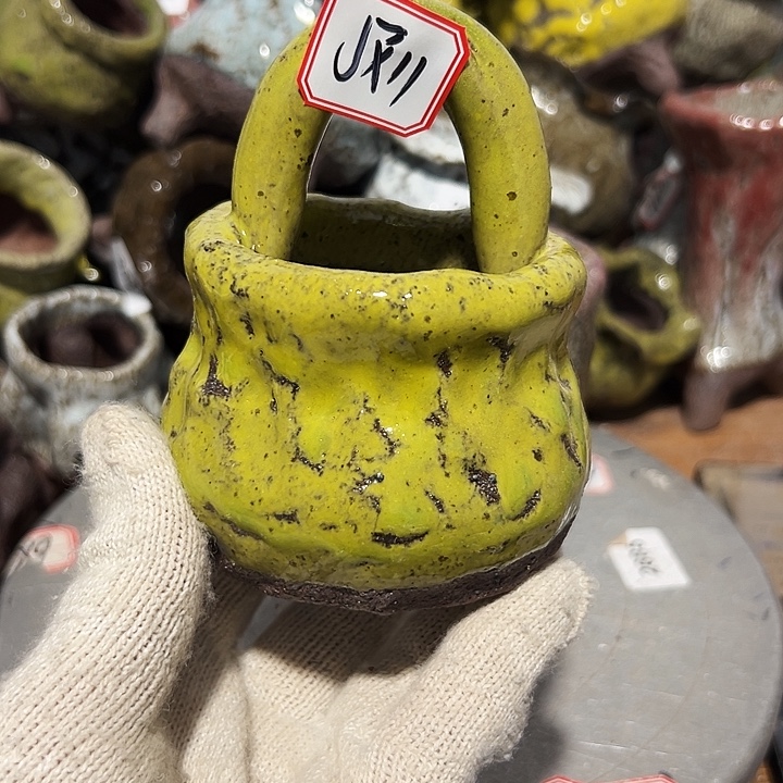 粗陶花盆制作就这样了，