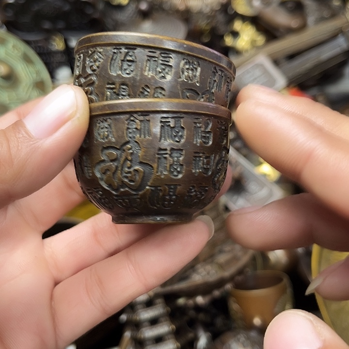 顺顺利利，铜器摆件