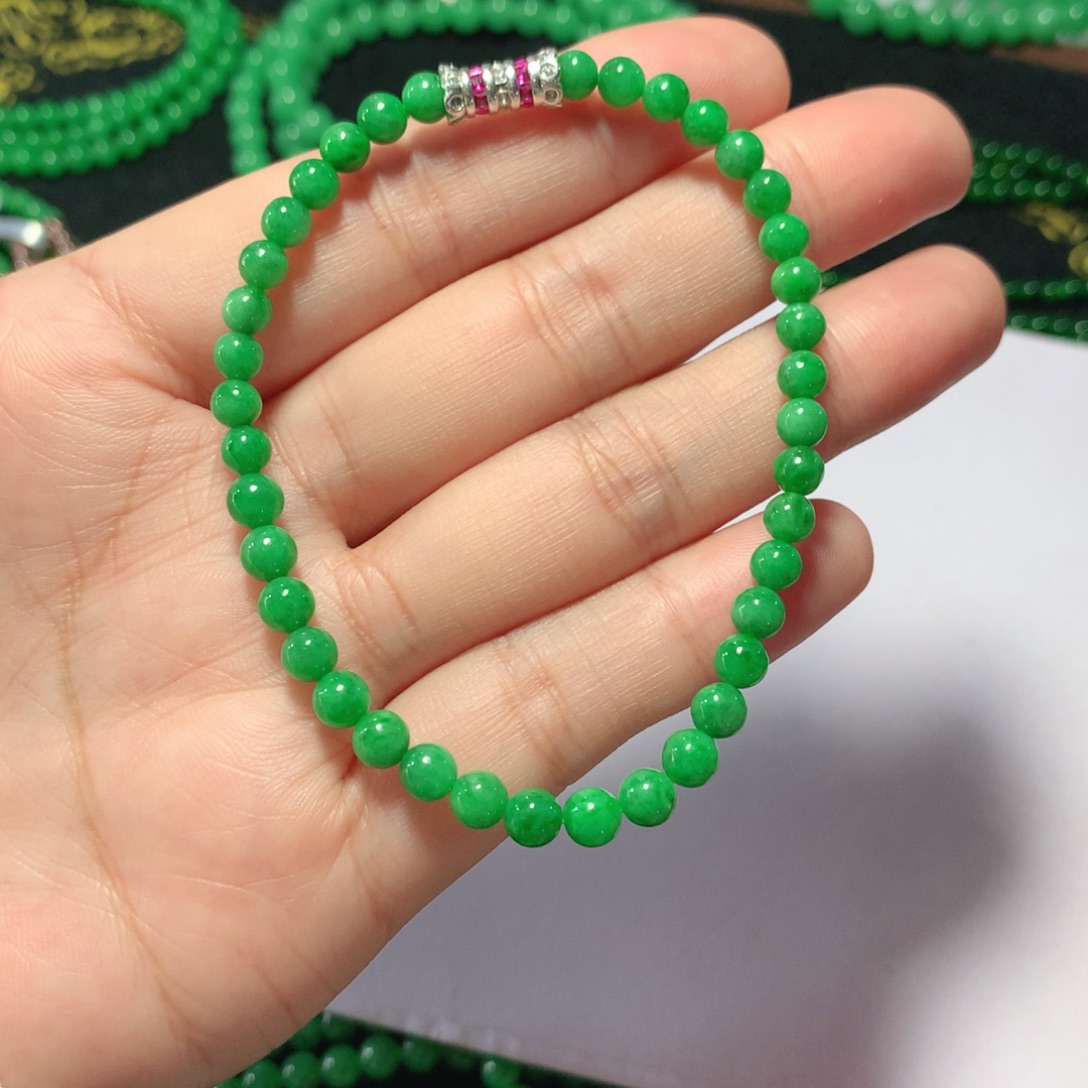 翡翠未镶嵌颈饰缅甸翡翠