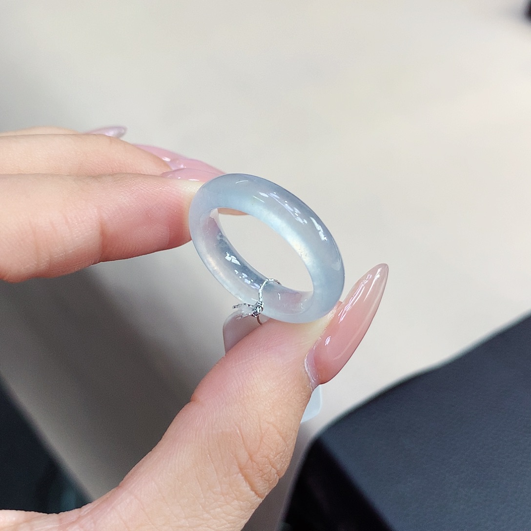 未镶嵌戒圈翡翠14号