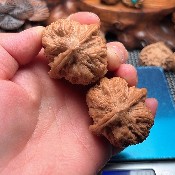 桃核把件假*-核桃将军榜