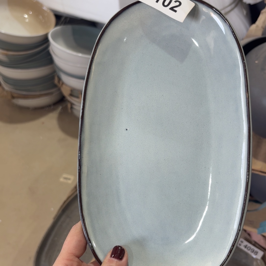 陶瓷4102 微瑕陶瓷餐具1个