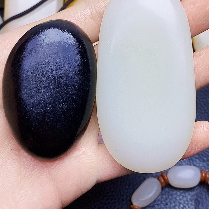 和田玉未镶嵌挂件无*