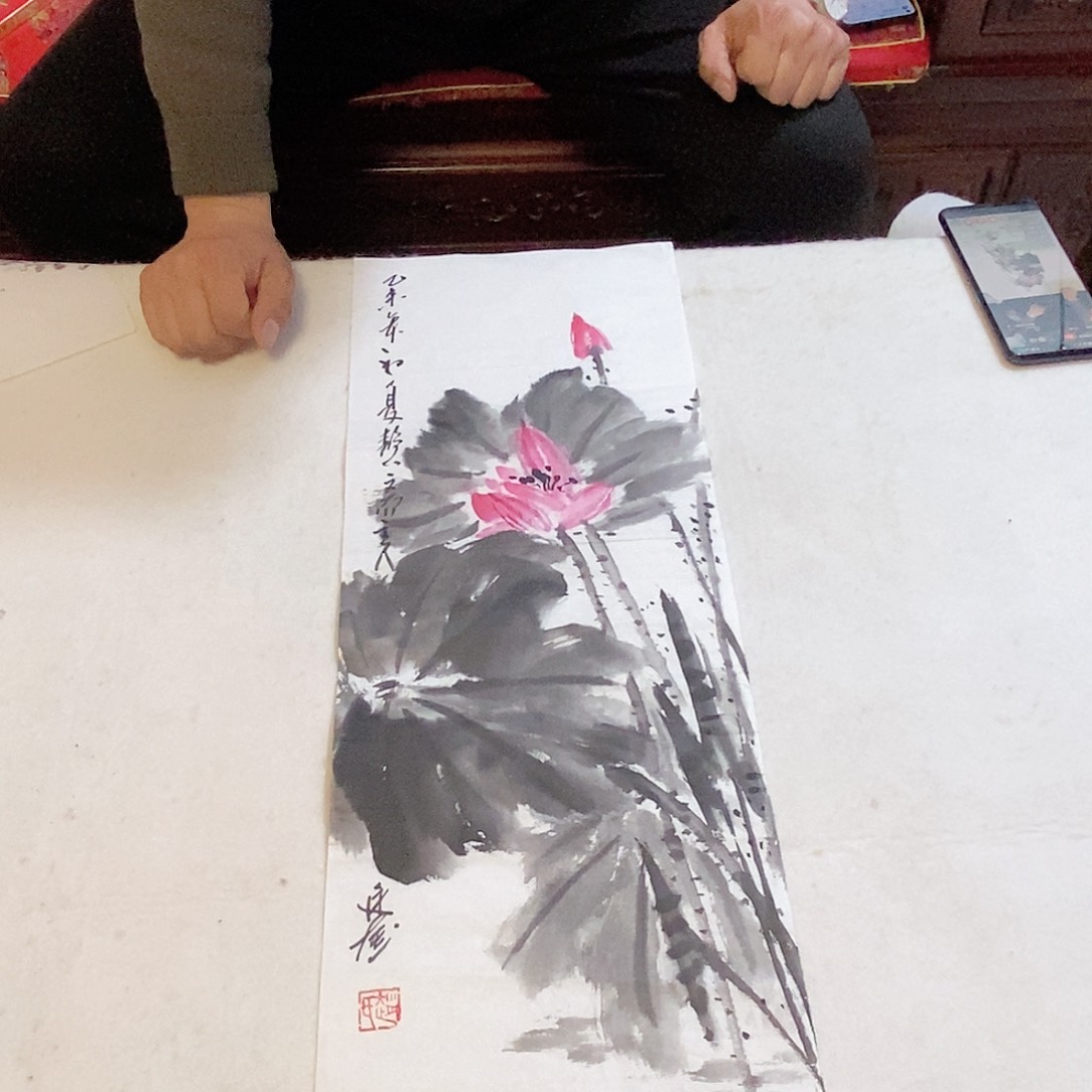 国画赵廷奎手绘写意画