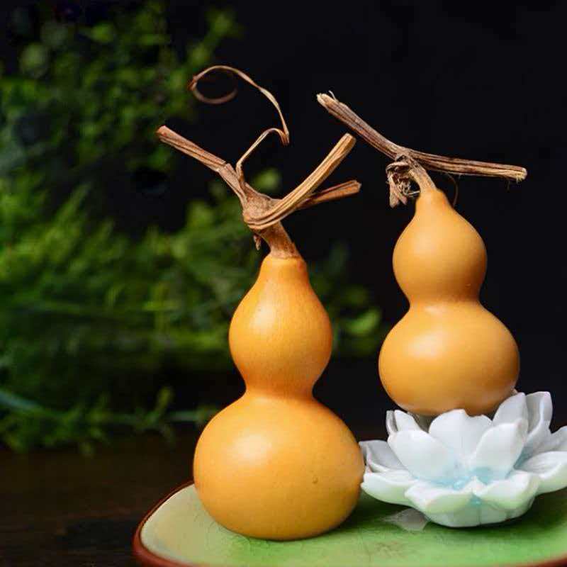 天然小葫芦手把件可盘玩可做适合携带的传统文玩