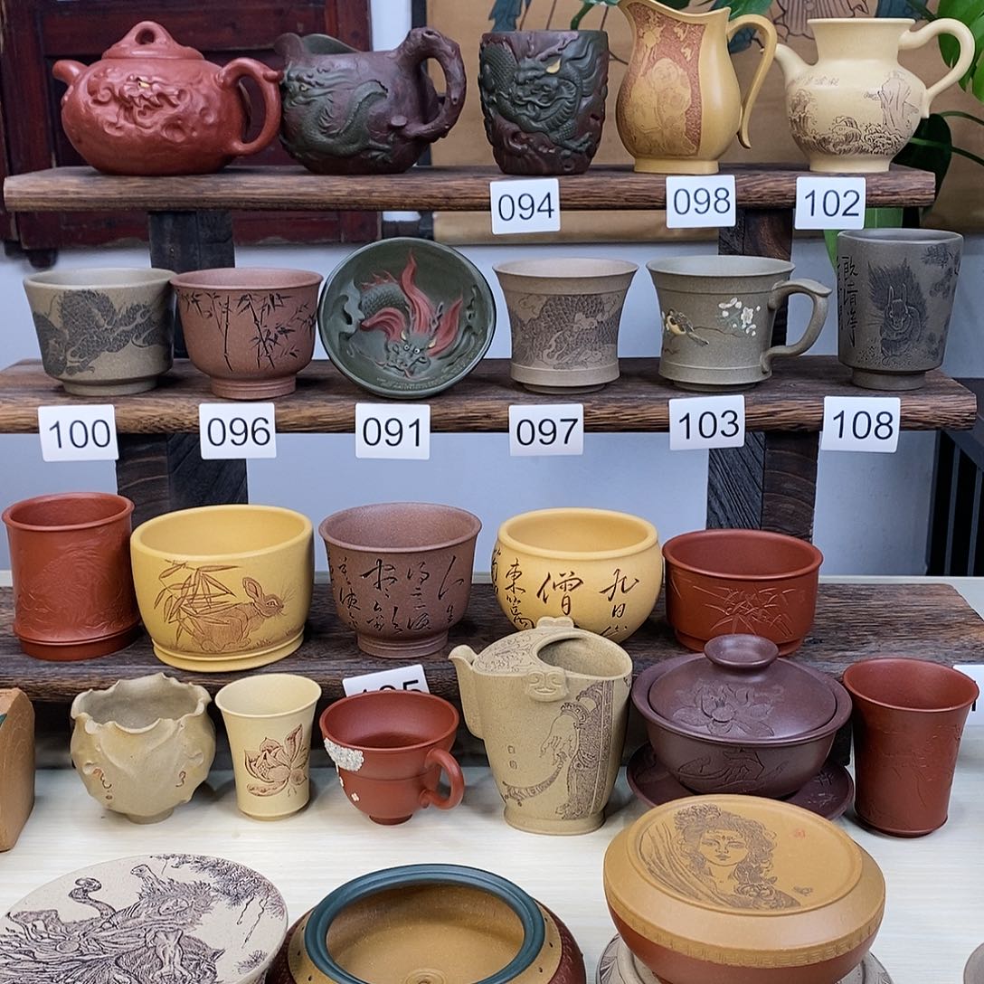 紫砂茶杯海*紫砂茶具