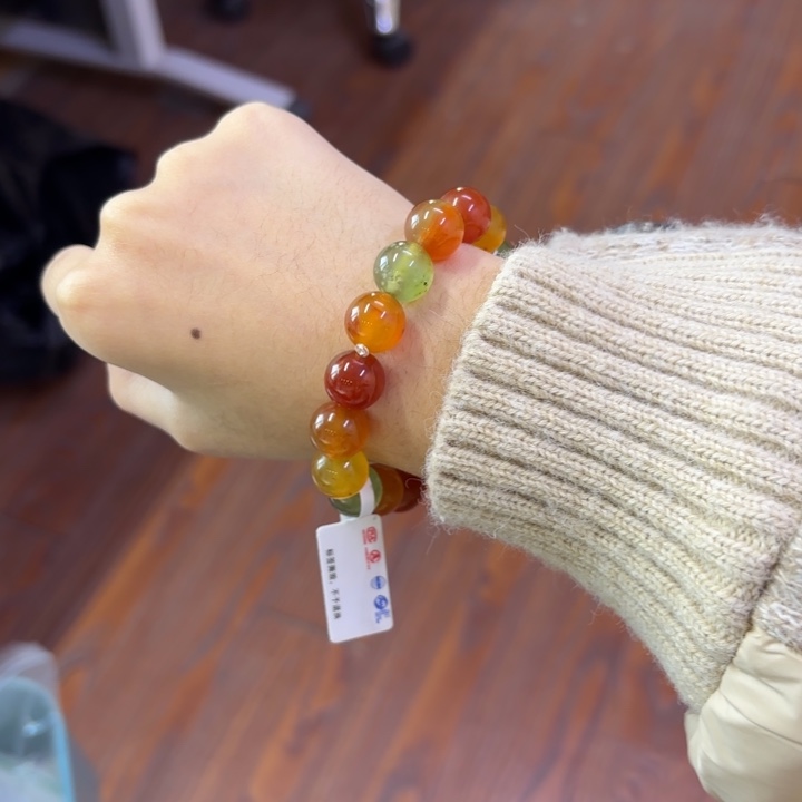 岫玉未镶嵌手镯天然