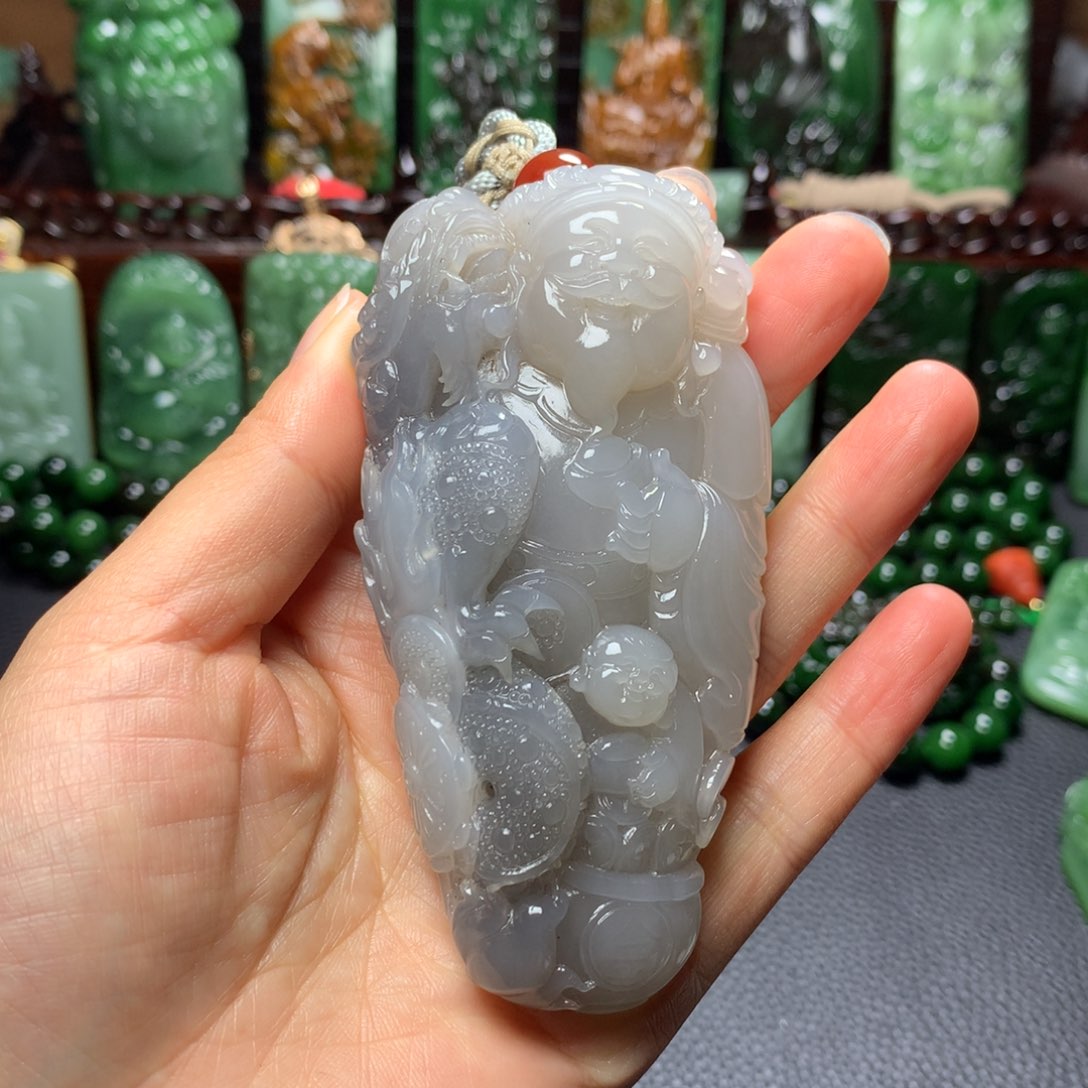 和田玉未镶嵌手把