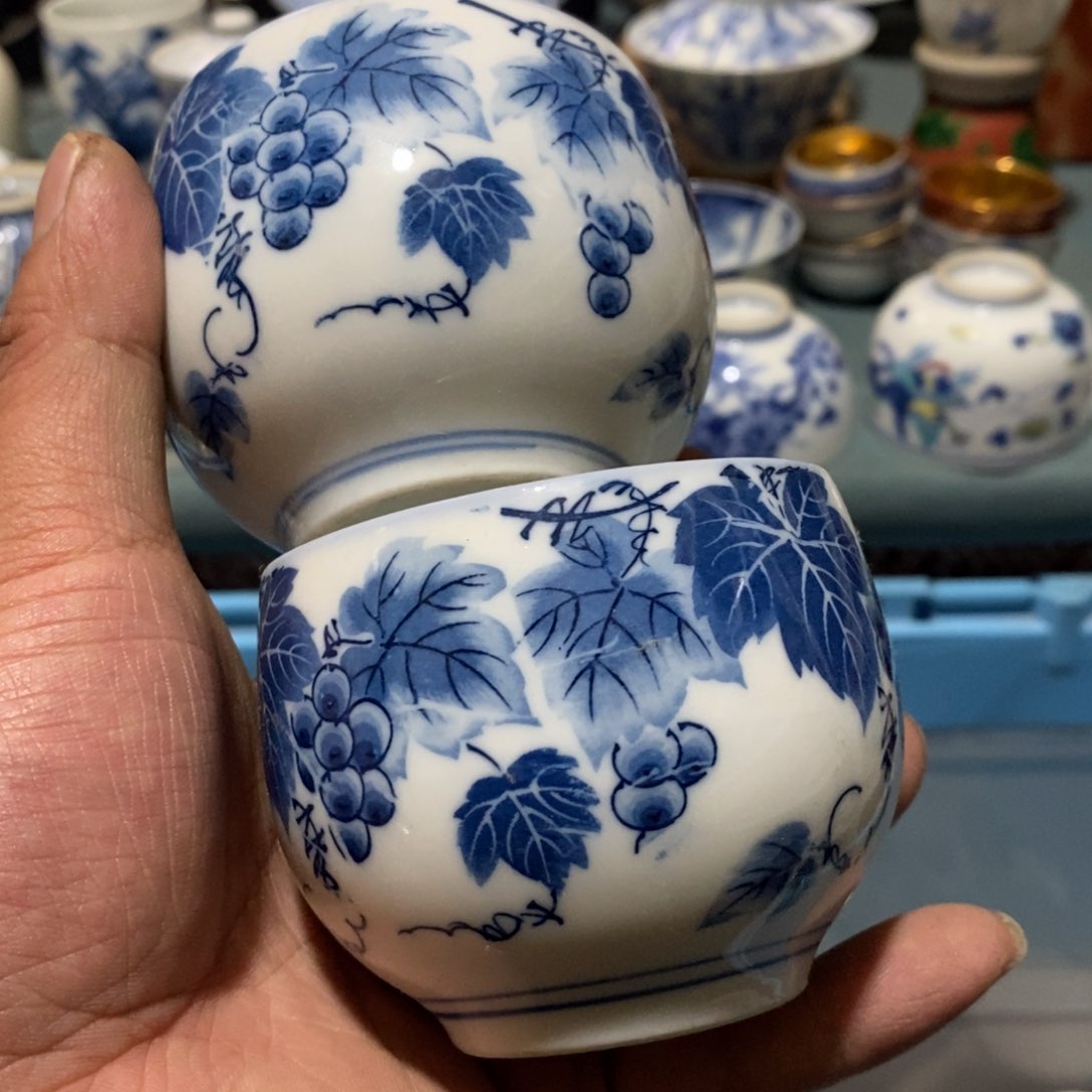 瓷片舶来瓷器满28包邮当日凑单