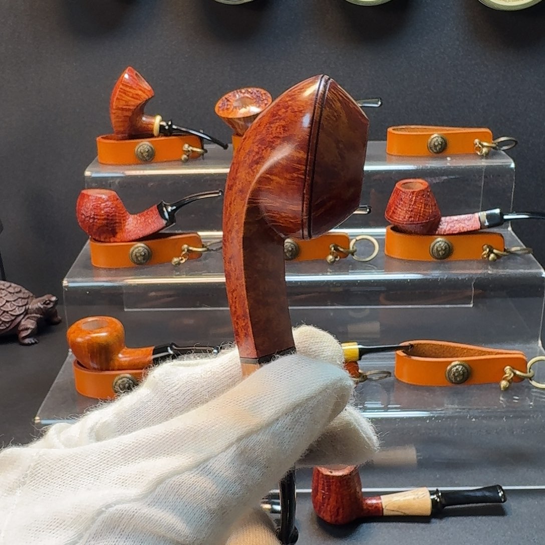 L***a石楠木奶妈的手工石楠木烟斗