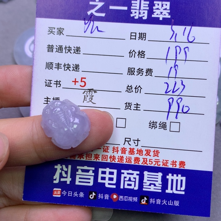 翡翠未镶嵌颈饰y**u翡翠