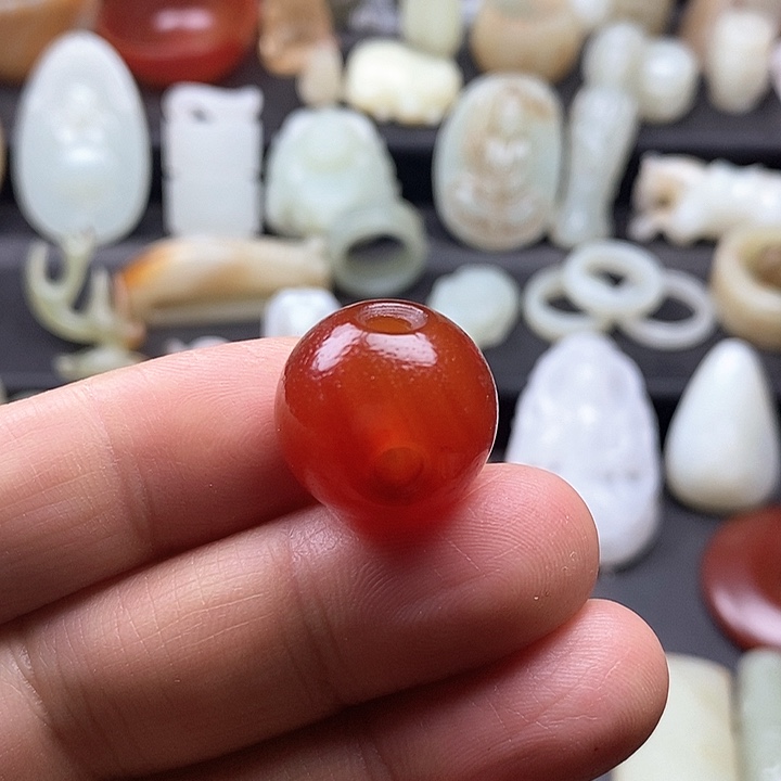 玛瑙/玉髓三通未镶嵌