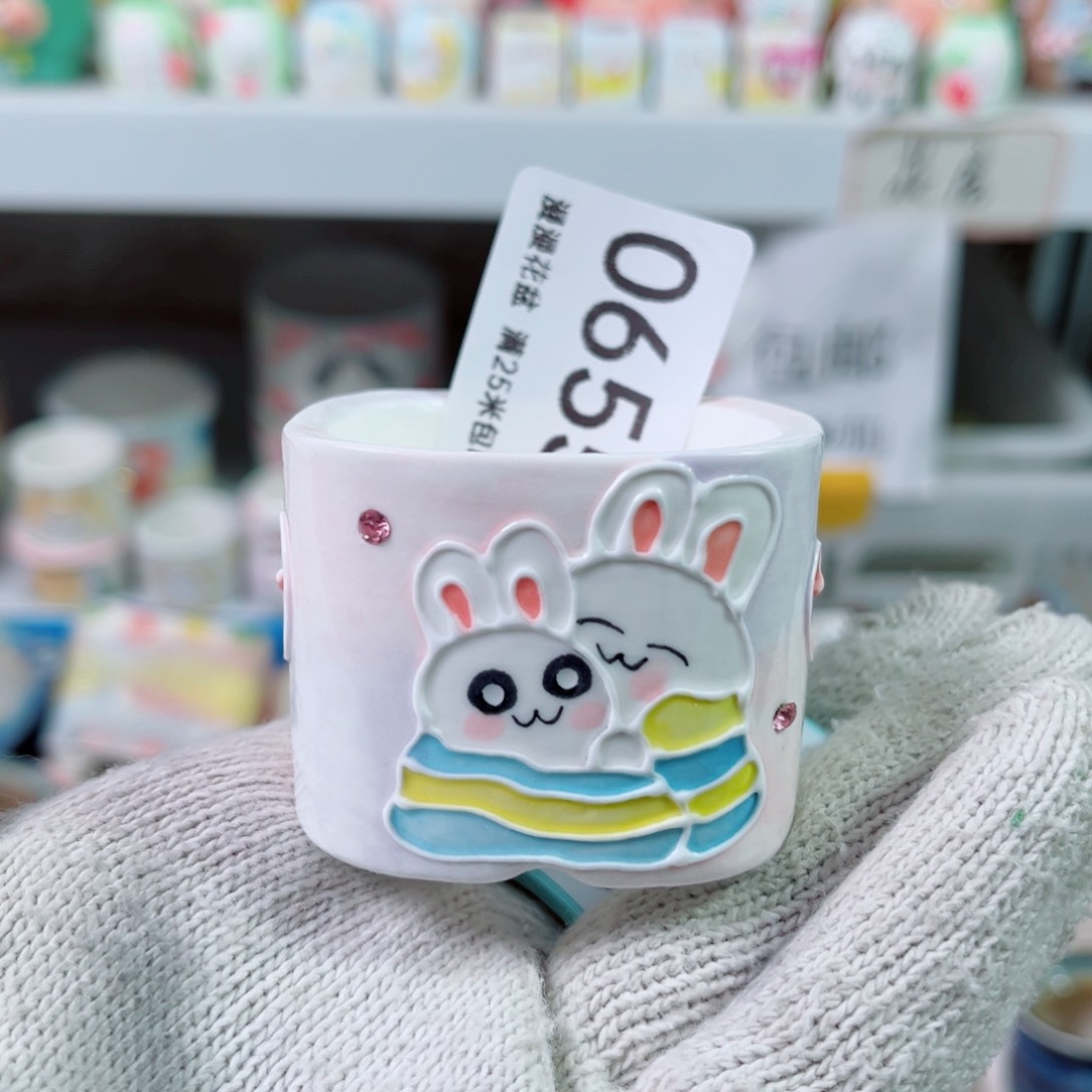 景德镇手工制作瑕疵0655口4.5