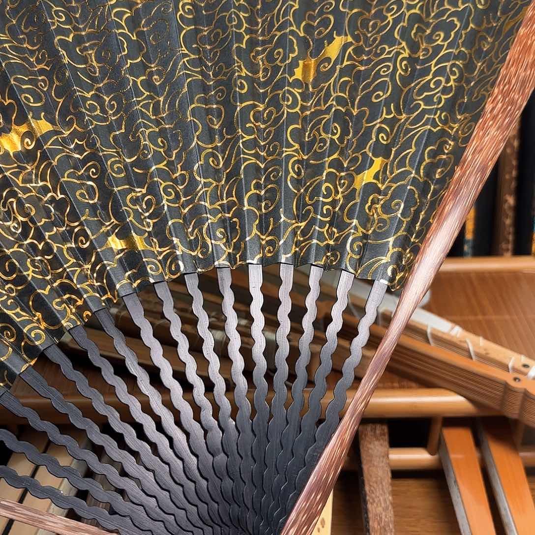 扇子芝麻粽龙鳞祥云金