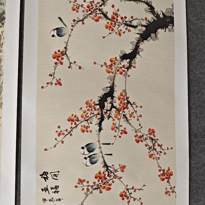 国画贾海瑞老师现场定制
