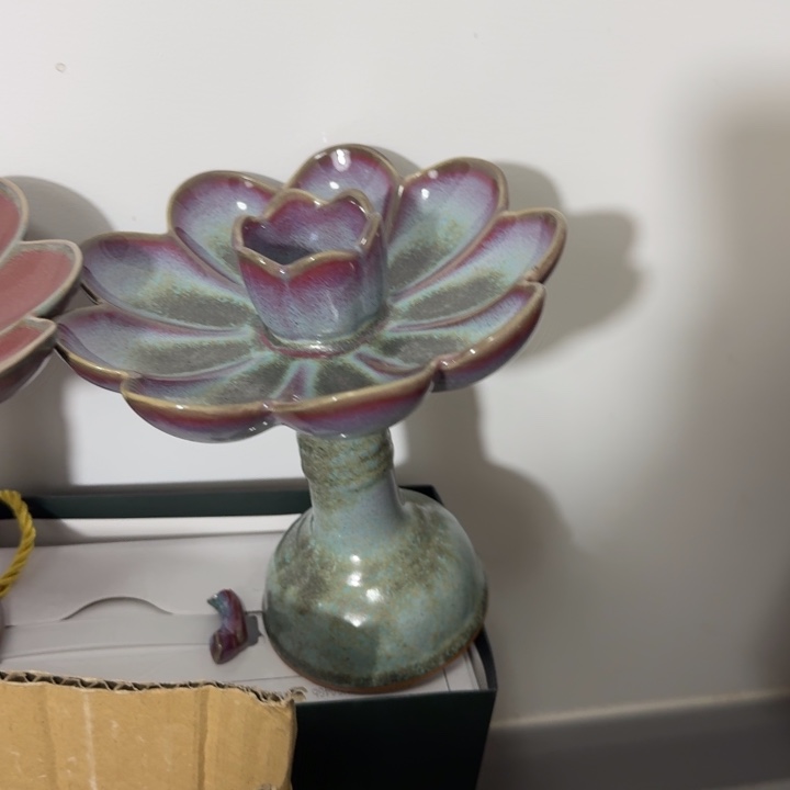 摆件陶郑家钧窑摆件