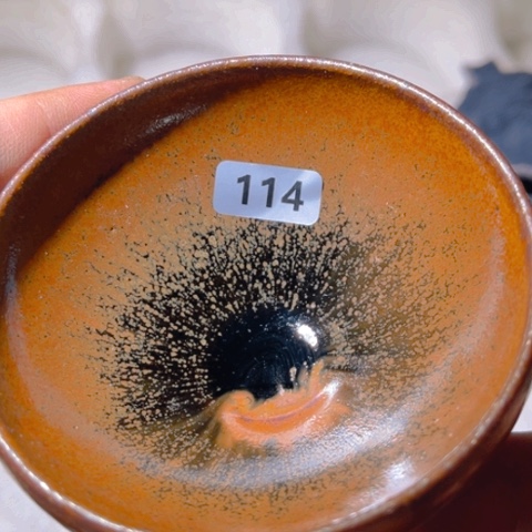 茶盏原矿原釉柴烧建盏