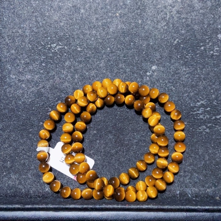 木变石（虎睛石）手串未镶嵌我*?