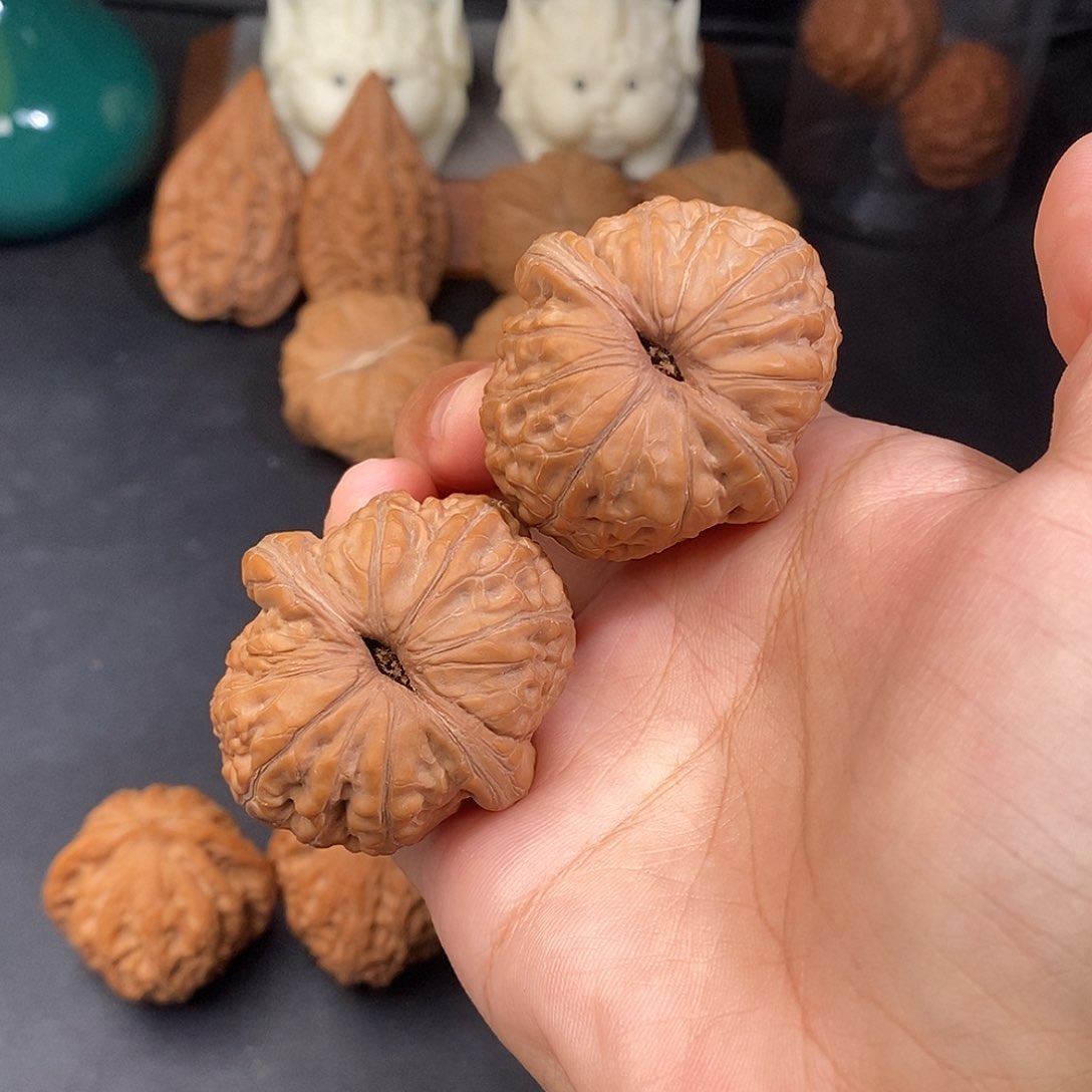 把件文玩核桃小*桃元宝全品42